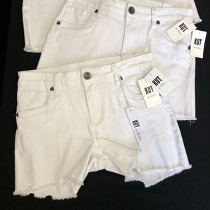 KUT from the Kloth Gidget Fray Shorts